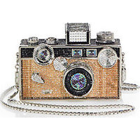 Judith Leiber Swarovski Crystal Camera Minaudiere photo