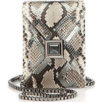 Kara Ross Itty Bitty Prunella Python Crossbody Bag photo