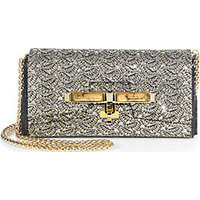 Kara Ross Lux Multi-Metallic Clutch photo