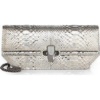 Kara Ross Mira Python Clutch photo