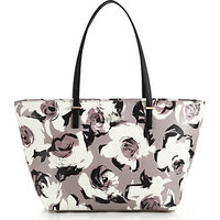 Kate Spade New York Cedar Street Floral-Print Saffiano Leather Tote photo