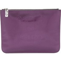 KENZO Embossed Flat Clutch photo