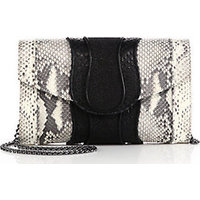 Khirma New York Herzog Python & Stingray Clutch photo