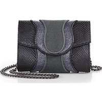 Khirma New York Jolie Python & Stingray Clutch photo