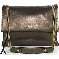 Lanvin Sugar Medium Metallic Leather Shoulder Bag photo