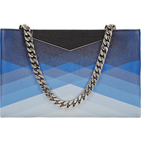 Fendi Large Colorblock Clutch photo