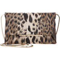 Lanvin Leopard-Print Mai Tai Clutch photo