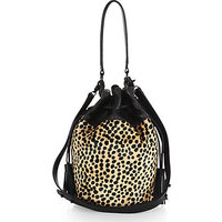 Loeffler Randall Industry Calf Hair Bucket Bag photo