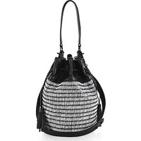 Loeffler Randall Industry Woven Raffia Bucket Bag photo