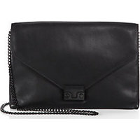 Loeffler Randall Leather Envelope Lock Clutch photo