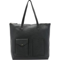 Madewell The Zip Transport Tote with Pocket photo