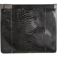 Maison Martin Margiela Python Zip Lock Clutch photo