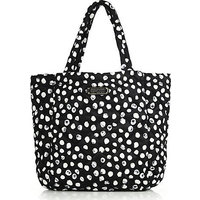 Marc by Marc Jacobs Crosby Two-Tone Spotted Quilted Nylon Tote photo