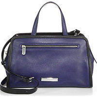 Marc by Marc Jacobs Luna Alaina Two-Tone Leather Satchel photo