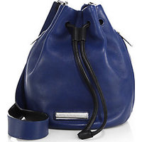 Marc by Marc Jacobs Luna Two-Tone Leather Bucket Bag photo