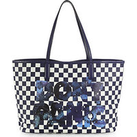 Marc by Marc Jacobs Metropolitote "Don''t Panic" Check Tote photo