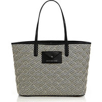 Marc by Marc Jacobs Metropolitote Quilted Straw & Leather Tote photo