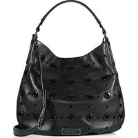 Marc by Marc Jacobs New Q Hillier Grommeted Perforated Hobo Bag photo