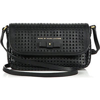 Marc by Marc Jacobs Sophisticato Monica Bow-Accented Perforated Crossbody Bag photo