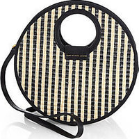 Marc by Marc Jacobs Striped Woven Circle Crossbody Bag photo