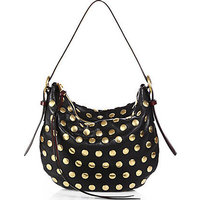 Marc Jacobs Nomad Small Studded Leather Hobo Bag photo