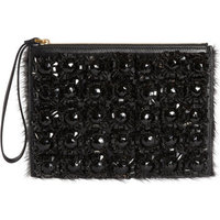 Marni Bejeweled Furry Pochette photo