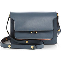 Marni Bicolor Triple-Gusset Shoulder Bag photo