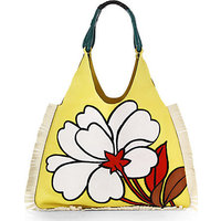 Marni Floral Fringed Hobo Bag photo