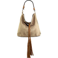 Marni Suede Hobo Bag with Tassels photo