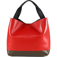 Marni Tricolor Leather Hobo-Style Tote photo