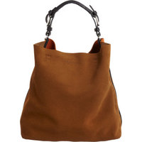 Marni Tricolor Suede Hobo Bag photo