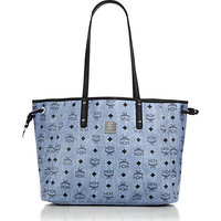 MCM Liz Reversible Coated Canvas & Cotton Tote photo