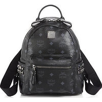 MCM Mini Stark Stud Printed Backpack photo