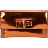 Marni Metallic Bow Clutch photo