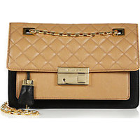 Michael Kors Gia Colorblock Quilted Shoulder Bag photo