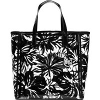 MICHAEL MICHAEL KORS Eliza Large Floral Plastic Tote photo