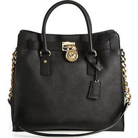 MICHAEL MICHAEL KORS Hamilton Large Saffiano Tote photo