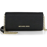 MICHAEL MICHAEL KORS Jet Set Wallet on a Chain photo