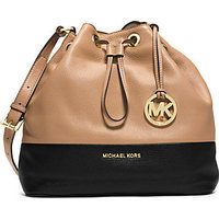 MICHAEL MICHAEL KORS Jules Colorblock Drawstring Large Bucket Bag photo