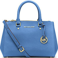 MICHAEL MICHAEL KORS Sutton Small Saffiano Satchel photo