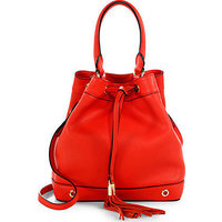 MILLY Astor Drawstring Bucket Bag photo