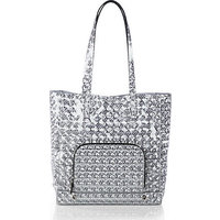 MILLY Bowery Hologram Tote photo