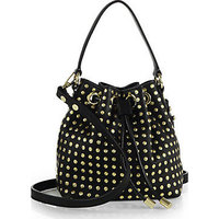 MILLY Perry Dot Mini Drawstring Crossbody Bag photo