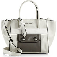 Miu Miu Colorblock Twin-Pocket Tote photo