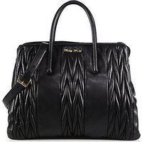 Miu Miu Matelasse Double-Handle Tote photo