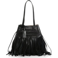 Miu Miu Montana Fringed Satchel photo