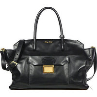 Miu Miu Small East/West Double-Handle Satchel photo