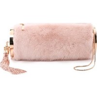 Monique Lhuillier Kate Mink Clutch photo