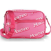 Moschino Barbie-Inspired Logo-Print Shoulder Bag photo