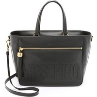 Moschino Leather Tote photo